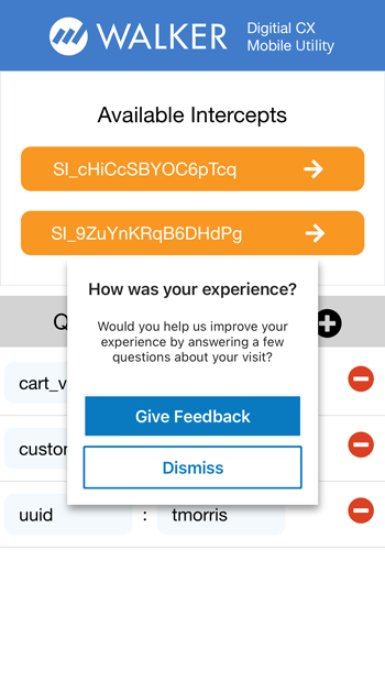 DCX App Creative Screen
